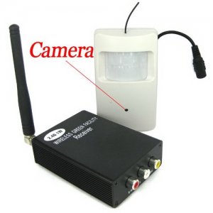 2.4GHz Wireless Transmission Kits - 4 Channels Transmitter + Cameras